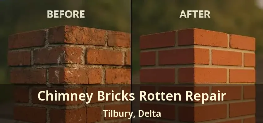 Chimney Bricks Rotten Repair Tilbury, Delta - BC