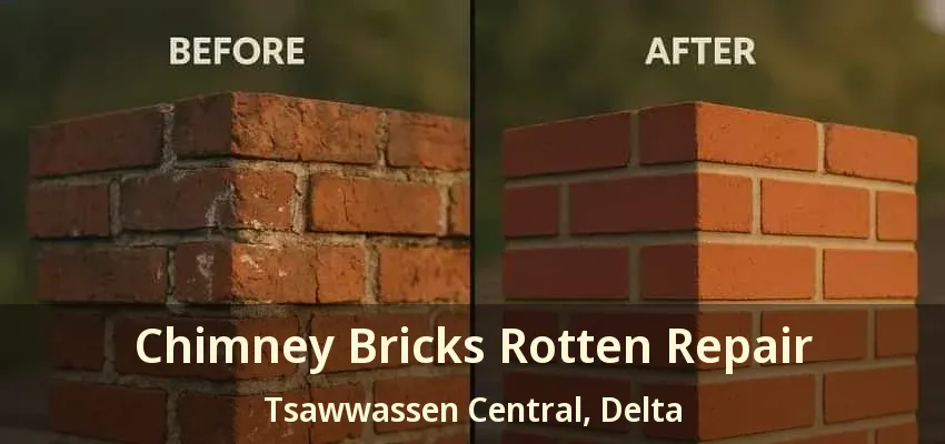 Chimney Bricks Rotten Repair Tsawwassen Central, Delta - BC
