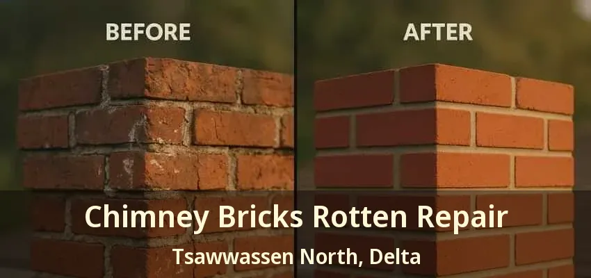 Chimney Bricks Rotten Repair Tsawwassen North, Delta - BC
