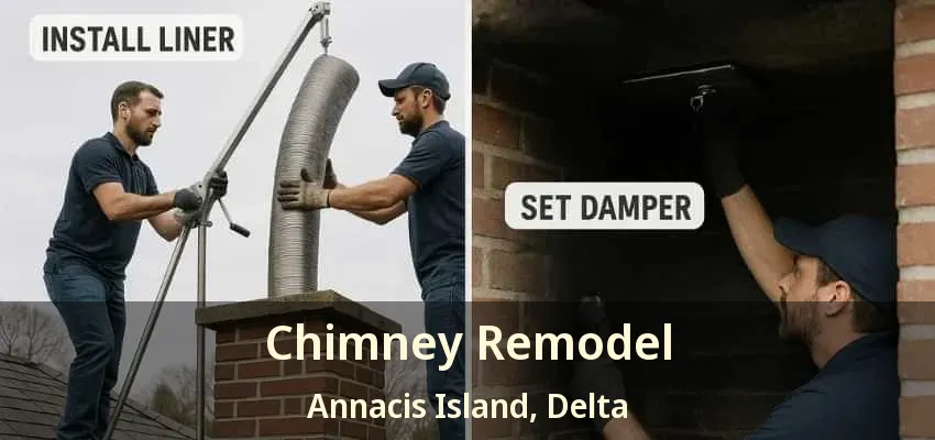 Chimney Remodel Annacis Island, Delta - BC