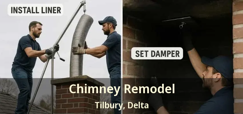 Chimney Remodel Tilbury, Delta - BC