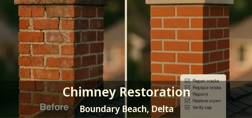 Chimney Restoration Boundary Beach, Delta - BC