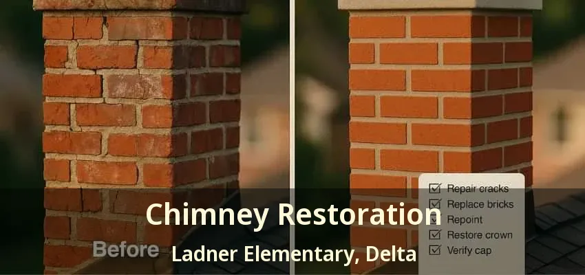 Chimney Restoration Ladner Elementary, Delta - BC