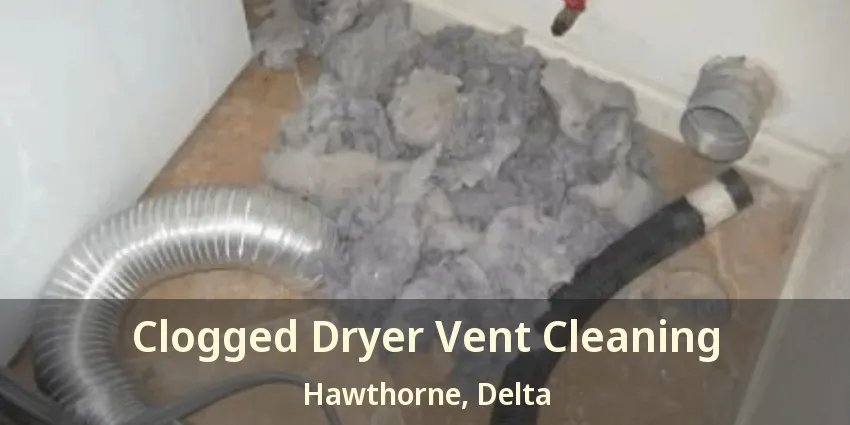 Clogged Dryer Vent Cleaning Hawthorne, Delta - BC