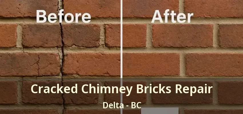 Cracked Chimney Bricks Repair Delta - BC