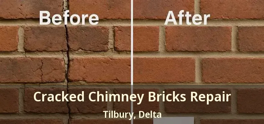 Cracked Chimney Bricks Repair Tilbury, Delta - BC