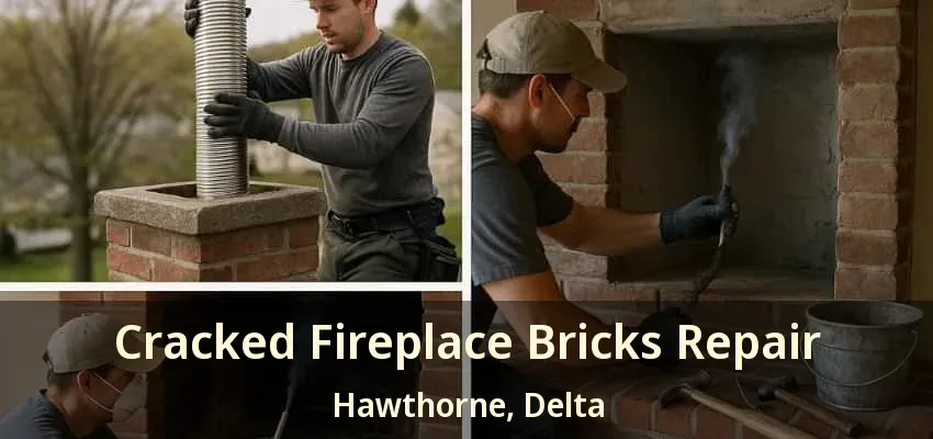 Cracked Fireplace Bricks Repair Hawthorne, Delta - BC