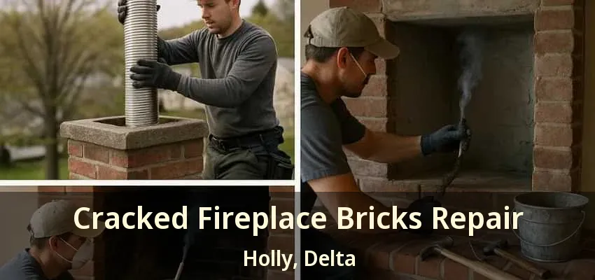 Cracked Fireplace Bricks Repair Holly, Delta - BC