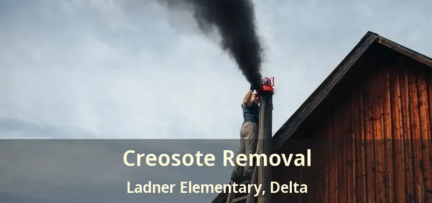 Creosote Removal Ladner Elementary, Delta - BC