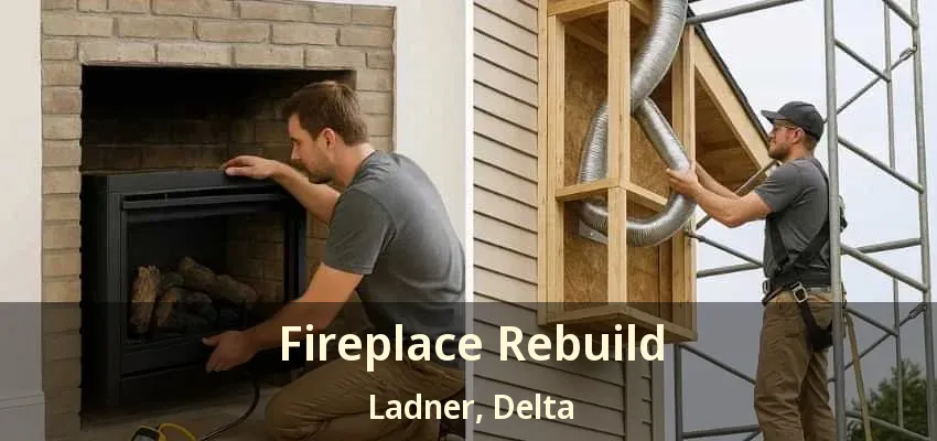 Fireplace Rebuild Ladner, Delta - BC