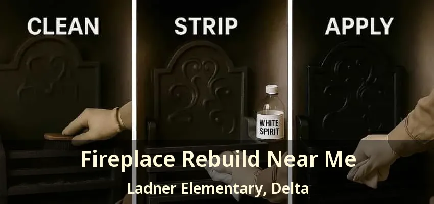 Fireplace Rebuild Near Me Ladner Elementary, Delta - BC