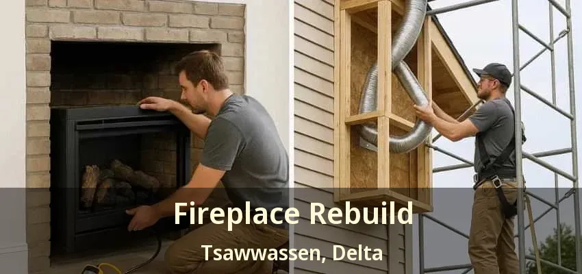 Fireplace Rebuild Tsawwassen, Delta - BC