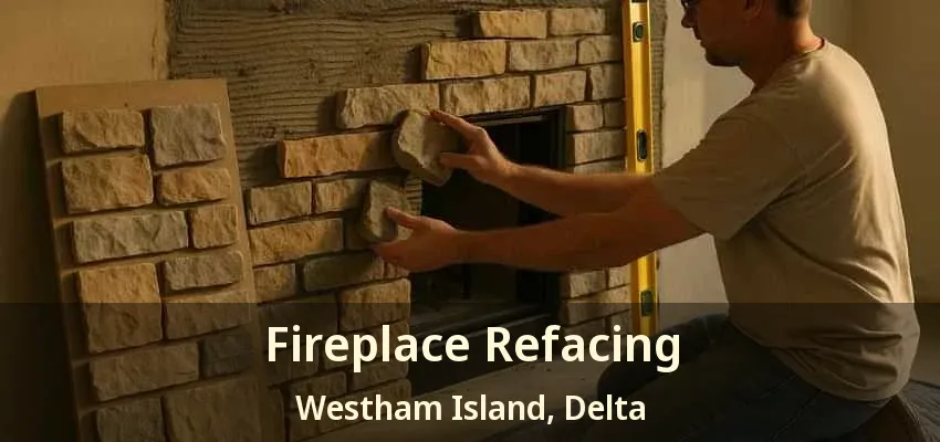 Fireplace Refacing Westham Island, Delta - BC