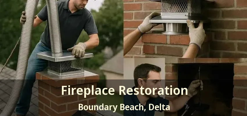 Fireplace Restoration Boundary Beach, Delta - BC