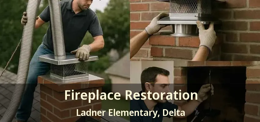 Fireplace Restoration Ladner Elementary, Delta - BC