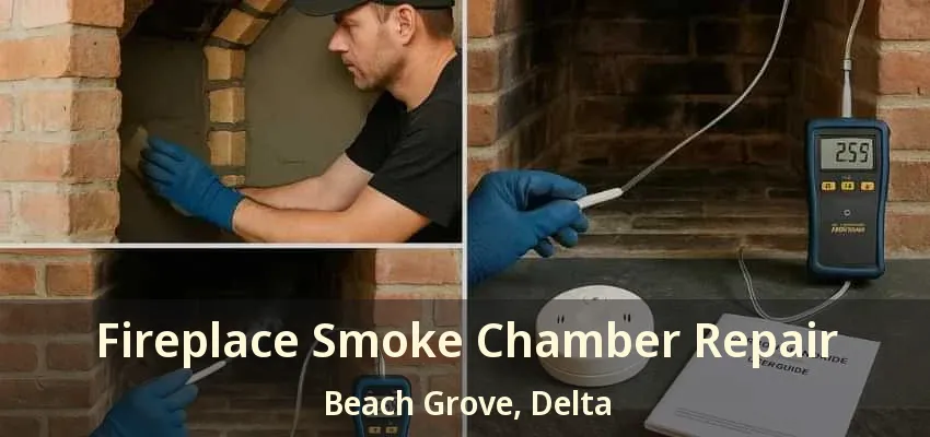 Fireplace Smoke Chamber Repair Beach Grove, Delta - BC
