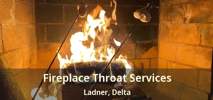 Fireplace Throat Services Ladner, Delta - BC