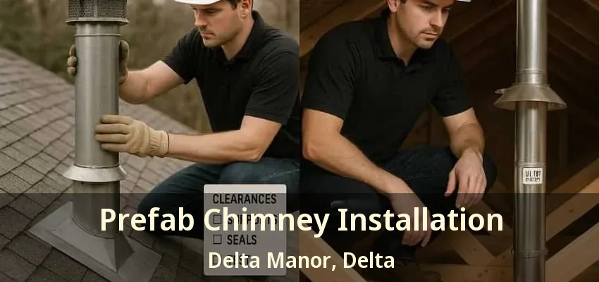 Prefab Chimney Installation Delta Manor, Delta - BC