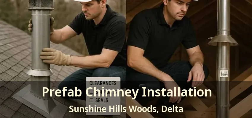 Prefab Chimney Installation Sunshine Hills Woods, Delta - BC